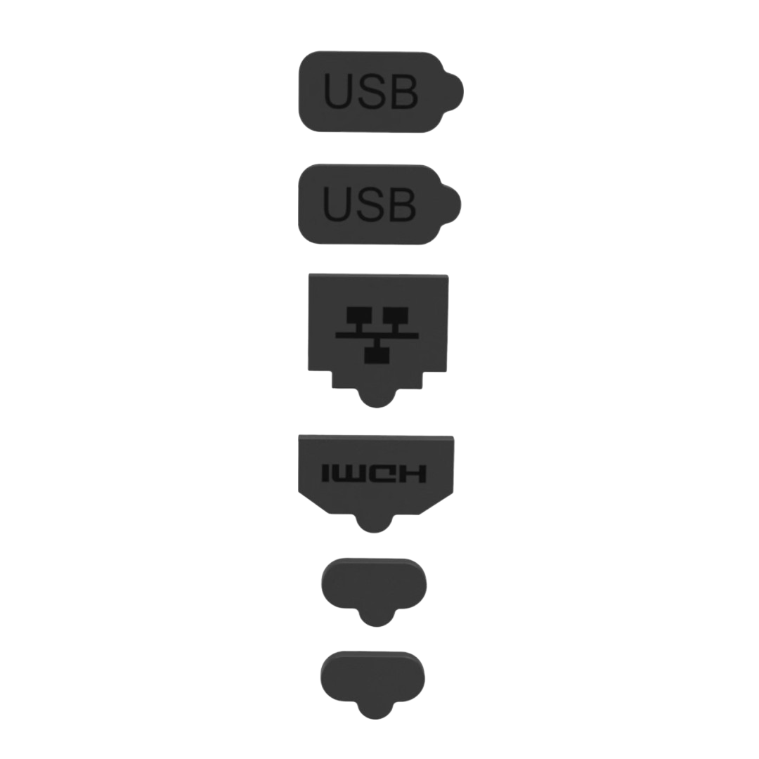 DOBE 16-in-1 Dust Plug Set for Nintendo Switch 2 Console – USB & Dock Port Protective Cap Kit - cabestdeal
