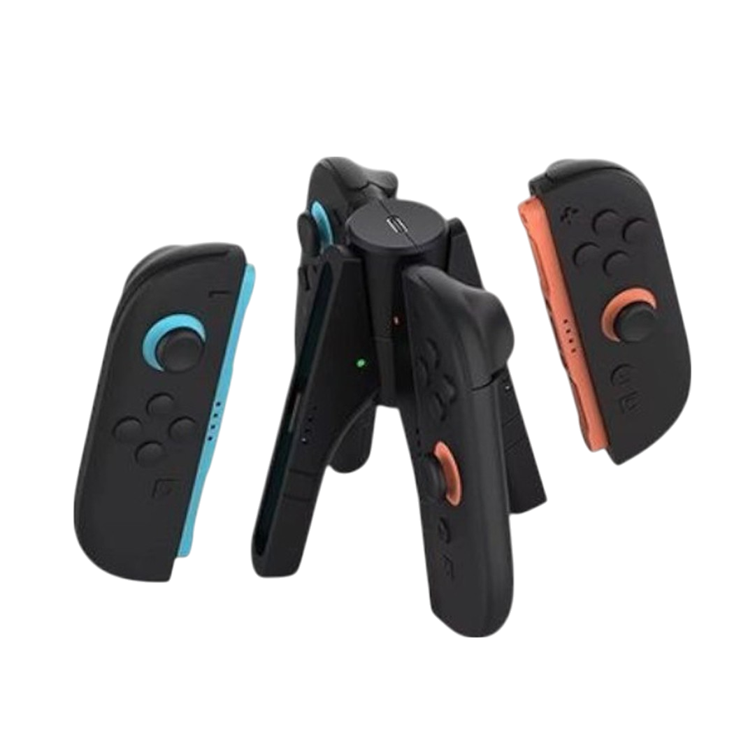 Dobe New Switch 2 2-in-1 Charging Grip & Dock Stand for Left and Right Joy-Con - cabestdeal