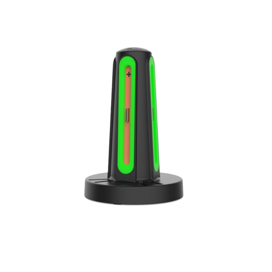 Dobe Switch 2 Joy-Con Charging Base (Model NS2) – 4-Controller Charger with 360° LED Indicators - cabestdeal