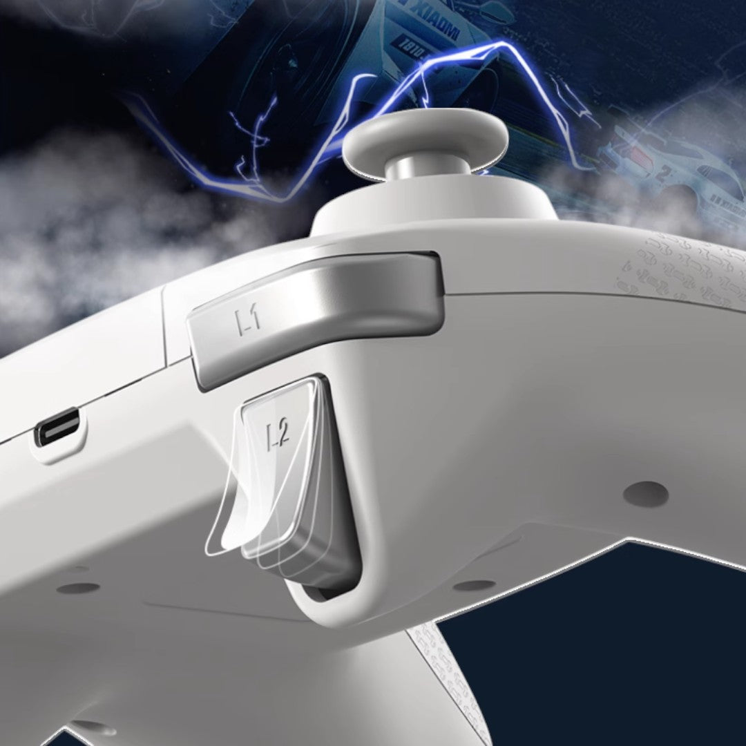 Glacier Silver Wireless Game Controller – Basic Edition - cabestdeal
