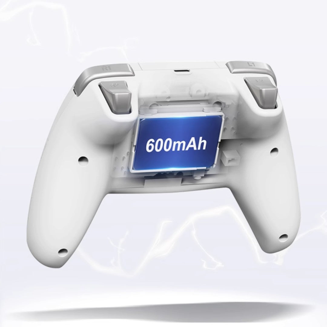 Glacier Silver Wireless Game Controller – Basic Edition - cabestdeal