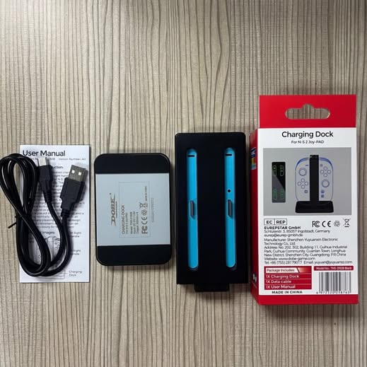 Nintendo Switch 2 Magnetic Joy-Con Quad Charging Dock - cabestdeal