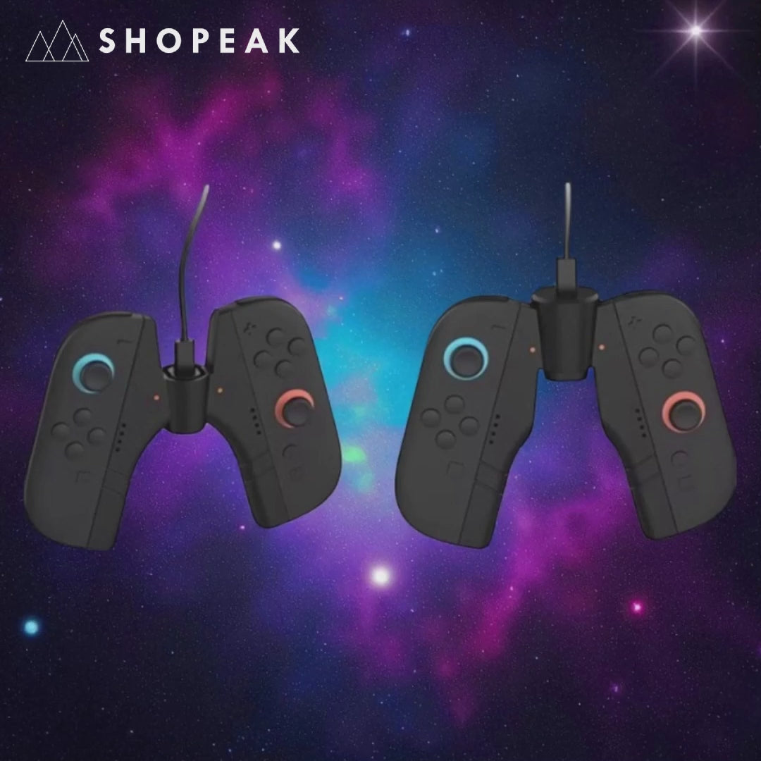 Dobe New Switch 2 2-in-1 Charging Grip & Dock Stand for Left and Right Joy-Con